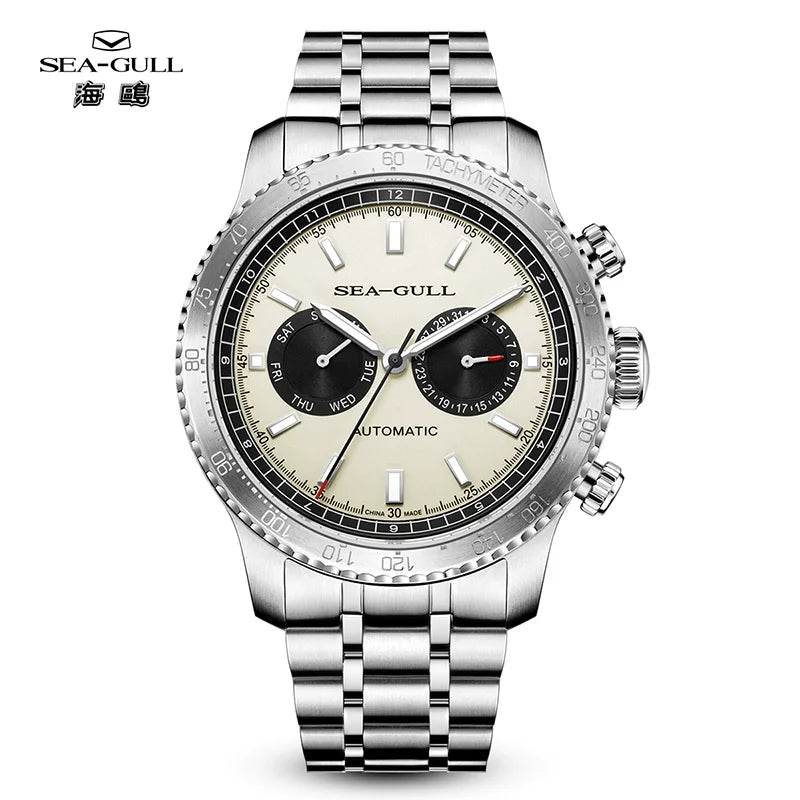 SEAGULL - Relogio Automático GMT com Cronográfo