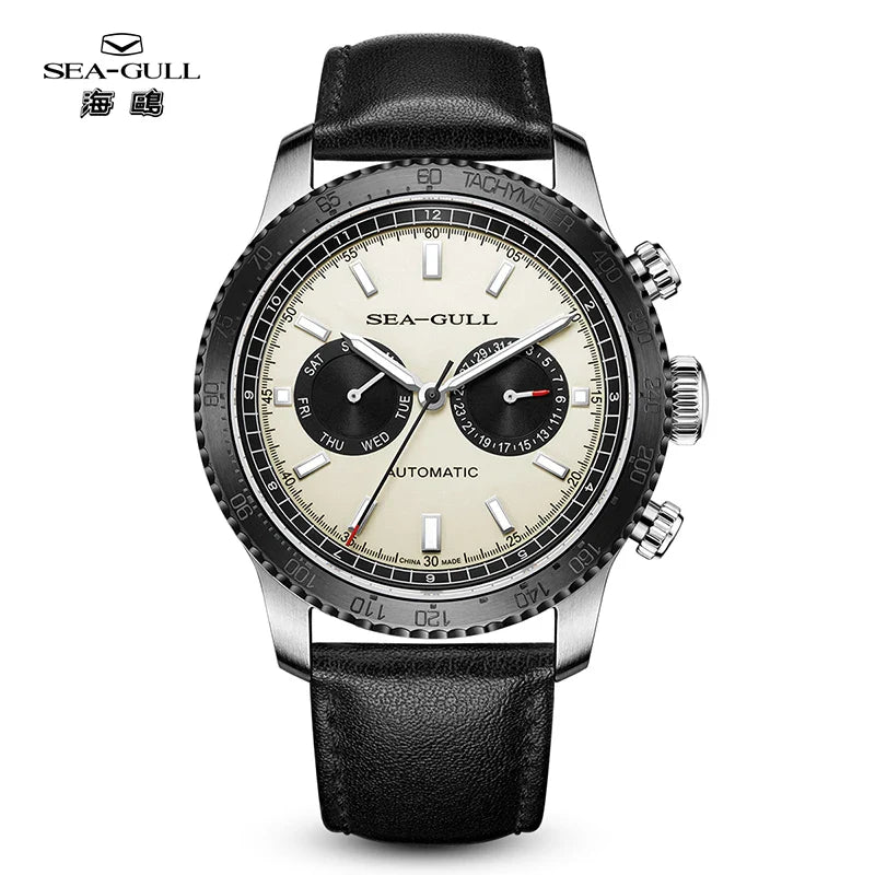 SEAGULL - Relogio Automático GMT com Cronográfo