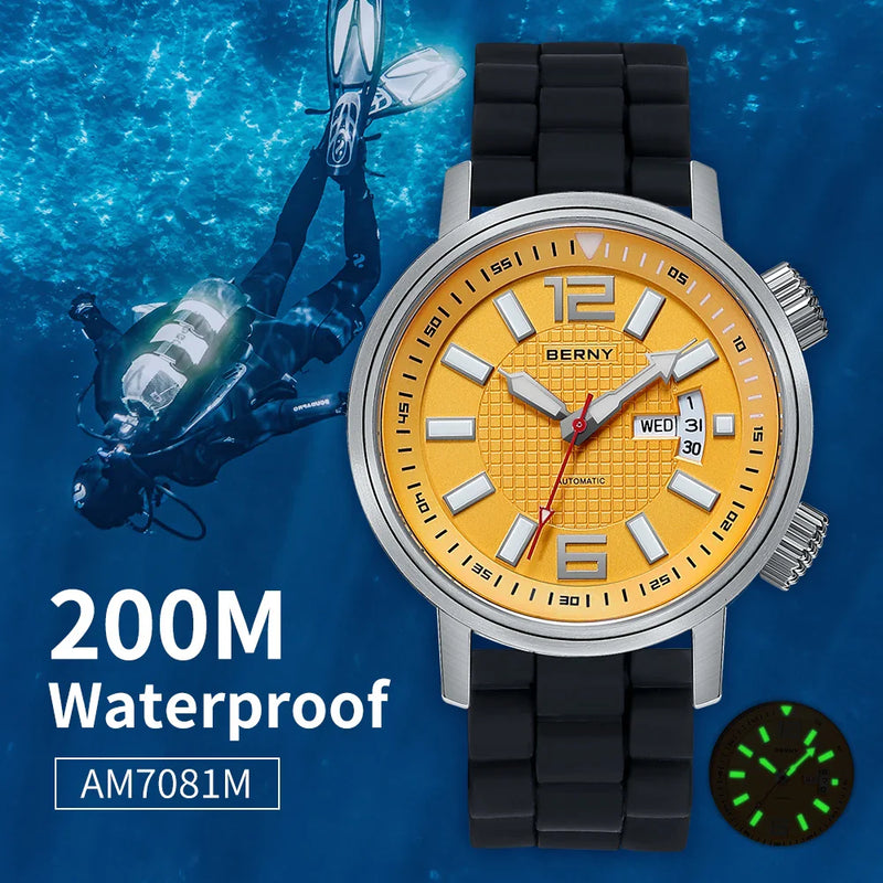 Relógio Automático Masculino AM7081M – BERNY