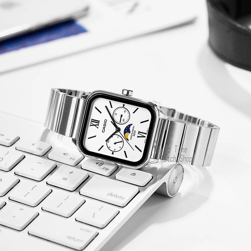 elógio Casio Masculino – Design Elegante com Resistência 50M