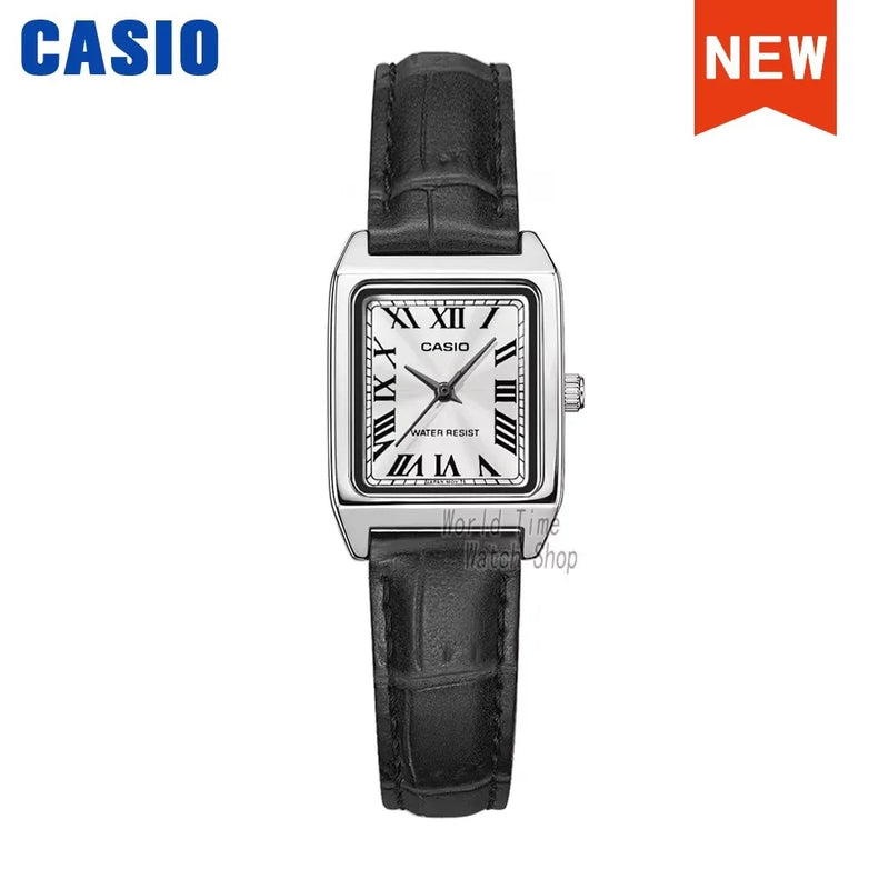 CASIO - Unisex, pulseira a Couro e Movimento a Quartzo.