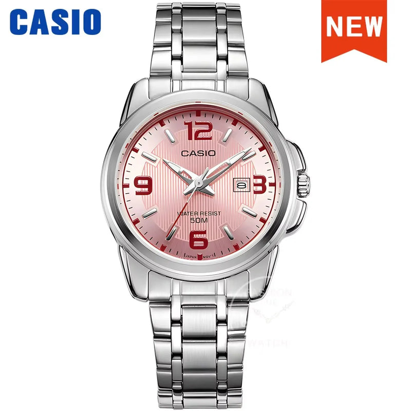 ✨ Casio Feminino LTP-1314D Elegância, precisão e resistência à água em um só relógio. 💎