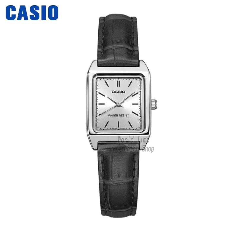 CASIO - Unisex, pulseira a Couro e Movimento a Quartzo.
