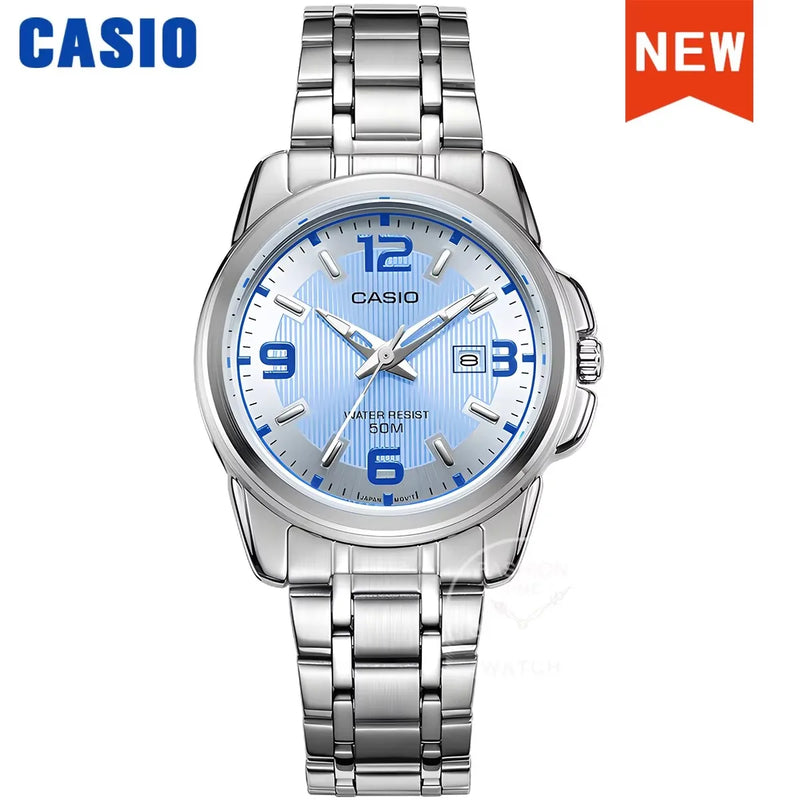 ✨ Casio Feminino LTP-1314D Elegância, precisão e resistência à água em um só relógio. 💎