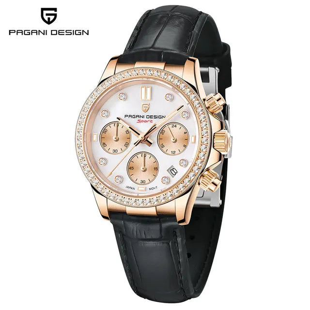 Relógio Feminino de Luxo PAGANI DESIGN — Elegância, Precisão e Sofisticação em Cada Detalhe