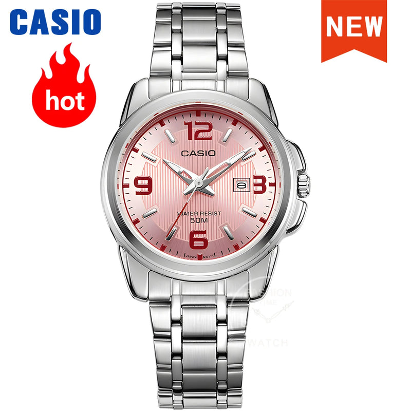 ✨ Casio Feminino LTP-1314D Elegância, precisão e resistência à água em um só relógio. 💎
