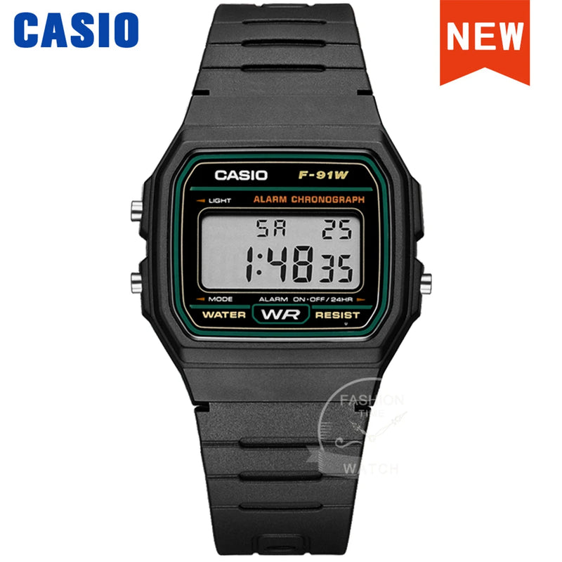 CASIO F-91W - Clássico, confiável e Digital.