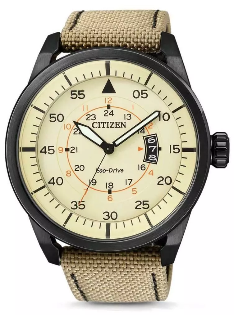 Relógio Citizen Eco-Drive - Bateria Solar, 100 metros.